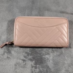Tory Burch Alexa Blush Pink Wallet